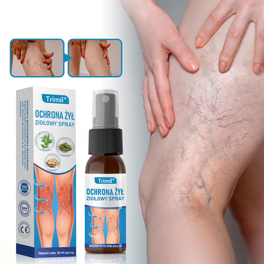 Trimil® Ziołowy Spray na Ochronę Żył – 🔥Klinicznie udowodniono, że eliminuje żylaki w zaledwie 7 dni!