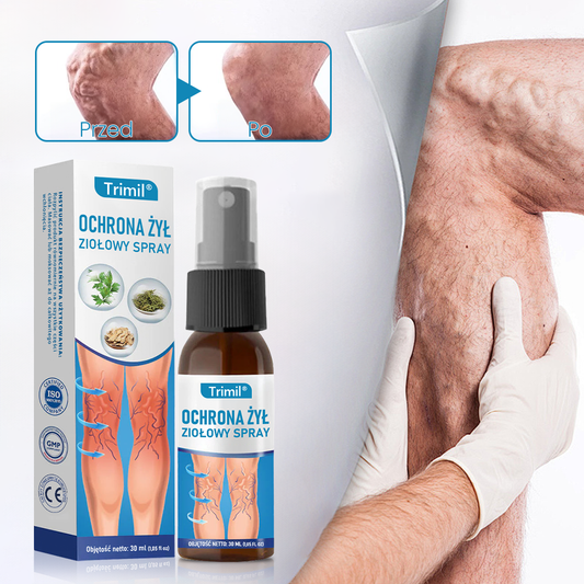 Trimil® Ziołowy Spray na Ochronę Żył -❤️ Klinicznie udowodniono, że eliminuje żylaki w zaledwie 7 dni!